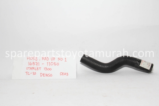 Selang Radiator Atas Imitasi Denso Corolla Twincam,1.3cc, Starlet