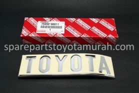 Emblem Toyota Belakang Original Toyota Hardtop FJ40 