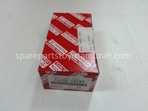 Brake Pad Belakang Original Toyota Alphard