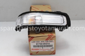 Lampu Sein Spion Rh Original Toyota Fortuner