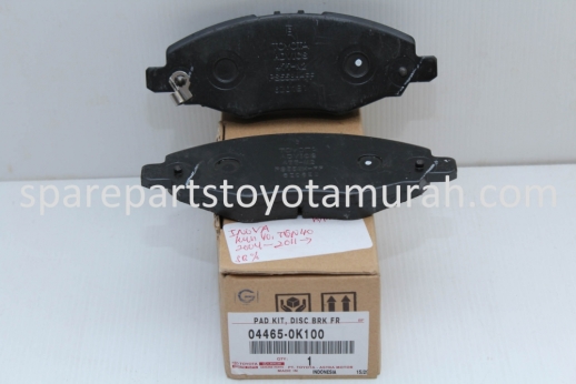 Brake Pad/Kampas Rem Depan Original Toyota Innova Bensin/Diesel.