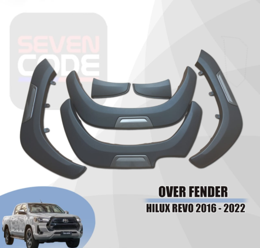 Over Fender Set STD Seven Code Toyota Hilux Revo